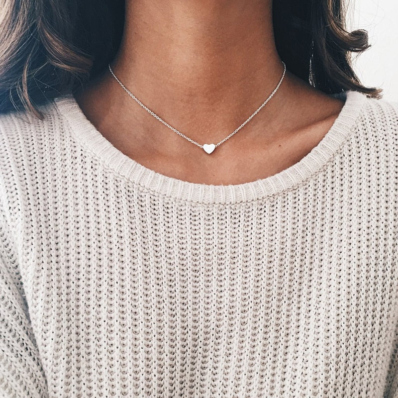 Fashion Tiny Heart Necklace