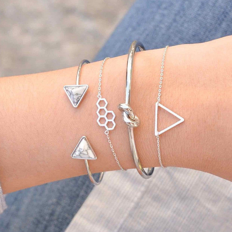Triangle Bracelets