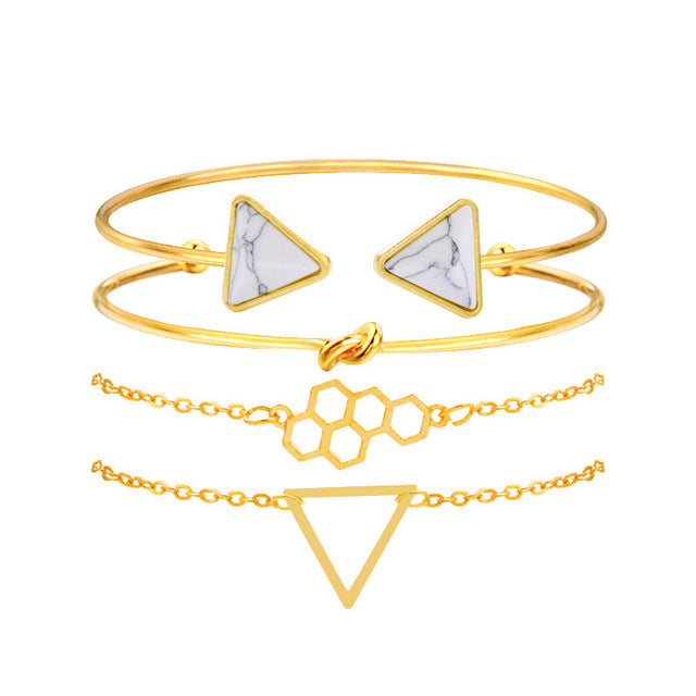 Triangle Bracelets